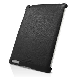 SGP Leather Case Griff Series Black for iPad 2 (SGP07693)